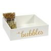 White Bubble Bottle Tray