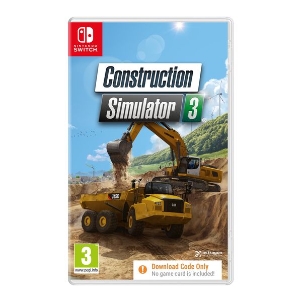 Construction Simulator 3 - Console Edition (Download Code in Box) - Switch