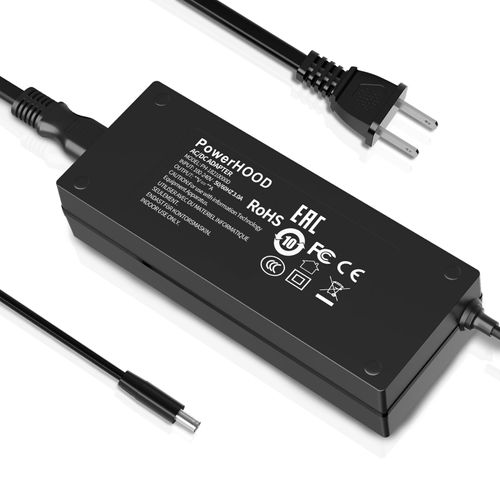 PowerHOOD 24V AC/DC Adapter Compatible with ‎Onkyo Creator Series GX-30ARC GX30ARC Bookshelf Speakers Powered Desktop Stereo Speaker System DC24V 24Volt 24.0Volts Switching Power Supply Cord Charger