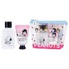 Peanuts Hand Care Set Strawberry Milk Mini Hand Soap 70ml, Hand Cream 20ml
