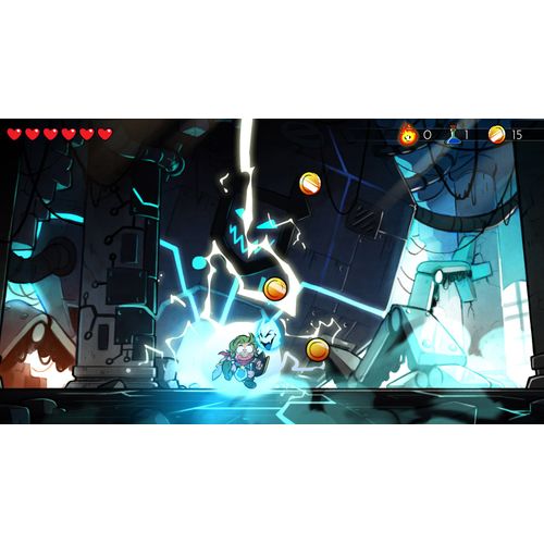 Wonder Boy: The Dragon's Trap (【パッケージ版購入特典】20ページに及ぶ取り扱い説明書&リザードマンのキーストラップ&リバーシブルジャケット 同梱) - Switch