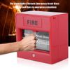 Fire Alarm Button, Alarm Button, Home Office Emergency Safety System, Indoor Security System, Safety Button, Emergency Exit Button, Red