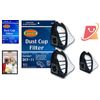 2 Pack Vacuum Filters Compatible with Eureka DCF-11 Handheld Reusable Bag
