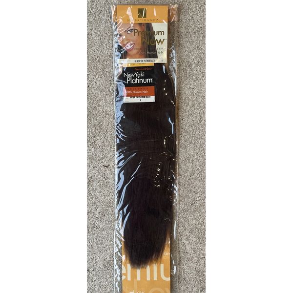 100% Human Braiding Hair by Sensationnel 18 “ Yaky Platinum Bulk !Color 4
