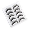 5 Pairs False Eyelashes Natural Fake Eyelashes Fluffy Hand-made Eyelashes Extension (3D304)
