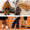 Emur Washable Feather Room Socks, Warm, Cold Protection, Winter, navy