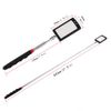LuoTaoPei Telescopic Inspection Mirror Kit with Light - Rectangular & Round Mirrors - 34" Extended - 2 Pack
