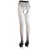 Cottelli Collection Women's Crotchless Tights, 36/38, Black