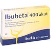Ibubeta 400 mg acute tablets, pack of 20