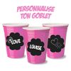 Personalized Flowers Scratch Stickers | x10 Customizable Scratch Stickers | Scratch-It | OriginalCup®