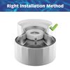 PET STANDARD Water Filter Compatible With RIZZARI Automatic Pet Waterer, 6Pk