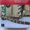6pc Candy Cane Canes Pathway Markers Light Set w/Stake In/Outdoor Christmas
