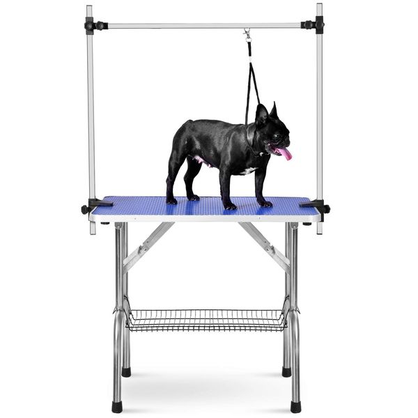 36 Inch Pet Grooming Table for Medium/Large Dogs,Adjustable Height,Portable T...