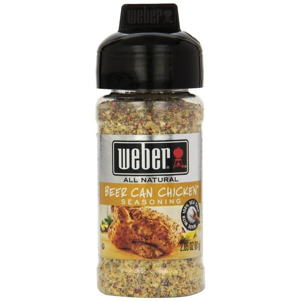 Weber Seasoning, Beer Can Chicken, 2.85 Ounce Jar (3 Pack)