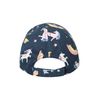 Mountain Warehouse Glare Kids Printed Baseball Cap Navy Large