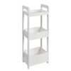 Kingston Bathroom Caddy Lightweight Practical Storage Unit Glossy Finish G-22