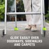 Walker Glides for Smooth Mobility Over Obstacles - Compatible with Rollators