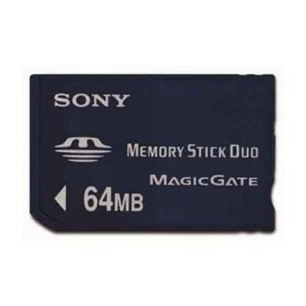 Sony 64MB PSP Memory Card - Memory Stick Duo For E1004 2000 3004 Console (MSH M64)