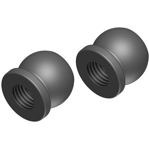 Corally 00180-171 Threaded Ball - 6mm - Steel - 2 Pcs: Dementor Kronos Python S