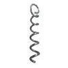 Windhager 4 x Spiral Ground Pegs, Tent Stakes, Tent Hooks, Pegs, Ground Anchors, Ground Anchors, Ground Anchors, Staples 14cm