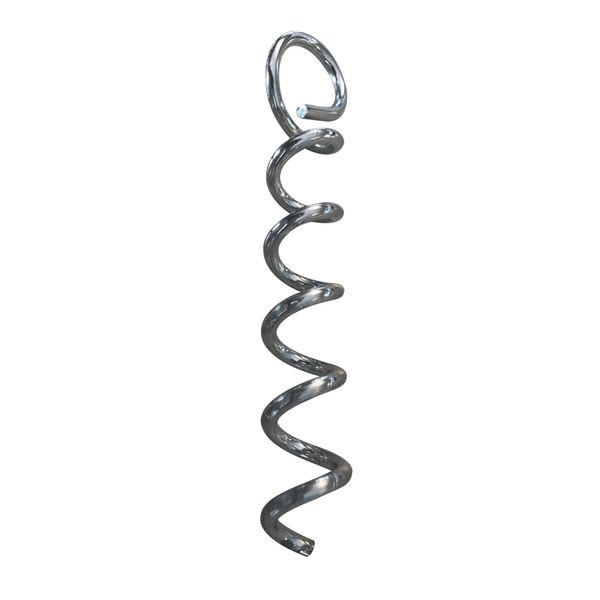 Windhager 4 x Spiral Ground Pegs, Tent Stakes, Tent Hooks, Pegs, Ground Anchors, Ground Anchors, Ground Anchors, Staples 14cm