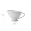 Maxwell & Williams MWAA5965 White Basics Sauce Boat, 75ml, Porcelain