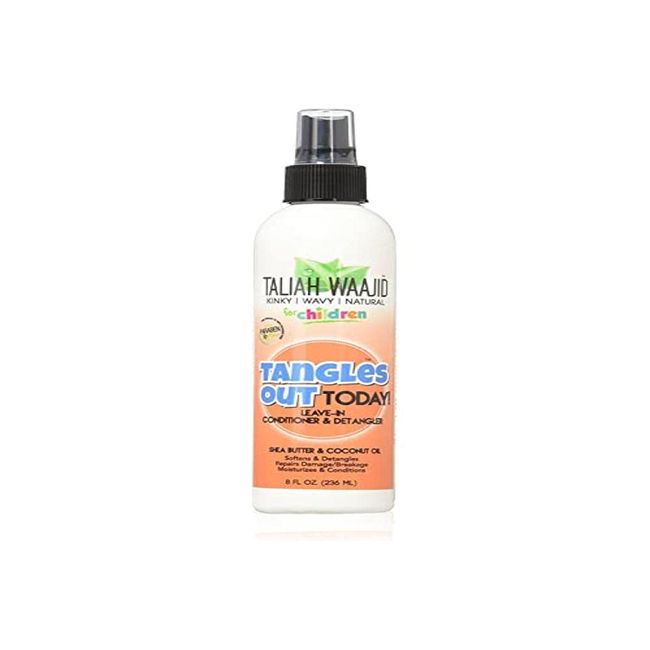 Taliah Waajid for Children Tangles Out Today Leave-in Conditioner Detangler, 8 Oz (BE0210)