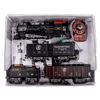 Remote Control Big Scale Steam Train Set with Sound & Light Freight Cars