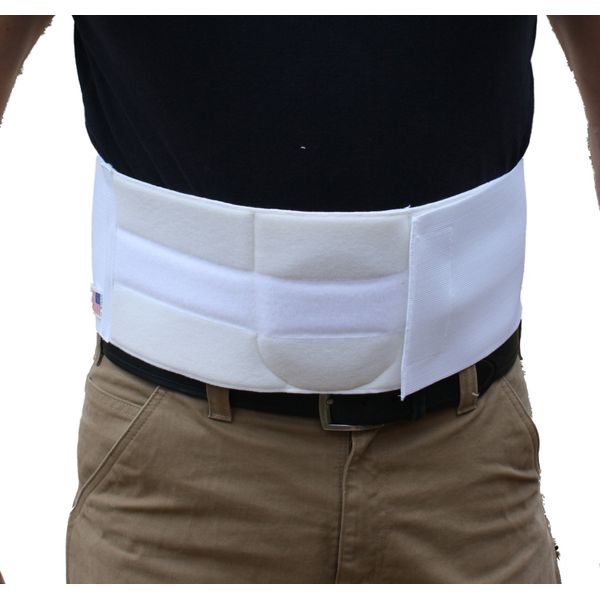 Alpha Medical Bariatric Umbilical & Navel Hernia Truss Abdominal Binder. L0625 (6" High ; XLarge Length)