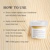 Davines shampoo and hair milk