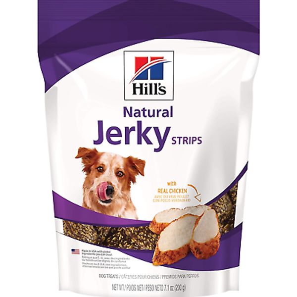 Hill'S Natural Jerky Strips, All Life Stages, Great Taste, Dog Treats, Chicken,