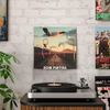 Mobilefox Vinyl Record Wall Mount Now Playing Suitable for LP Disc Vinyl Holder Universal White