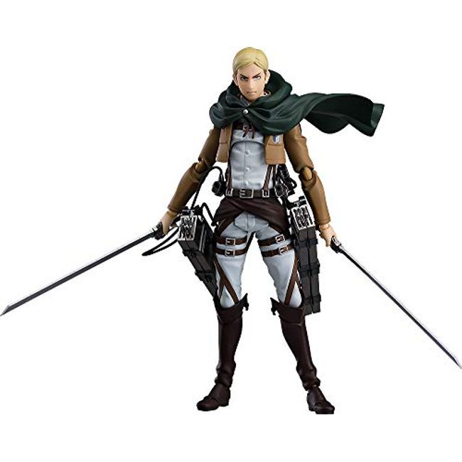 Max Factory Attack on Titan: Erwin Smith Figma Action Figure, Multicolor