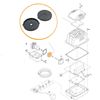 Pontec Replacement Membrane Set PondAir 1800 (Part 43299)