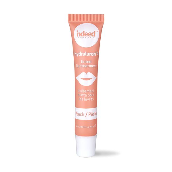 Indeed Labs Hydraluron+ Tinted Lip Treatment, Peach