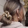 6 elastici per capelli in seta per donne e ragazze