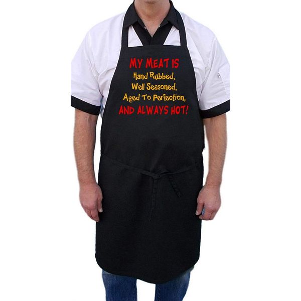 Funny Barbecue Aprons My Meat Is Always HOT!