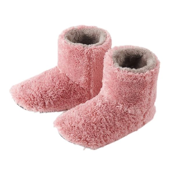 Kumori Room Shoes, Moisture Absorption, Heat Generating, Room Boots, Warm, Slippers, Anti-Slip, Warm, Fluffy, Boa, Winter, Cold Protection, Soundproofing, Washable, Unisex, Indoor Shoes, Warm and