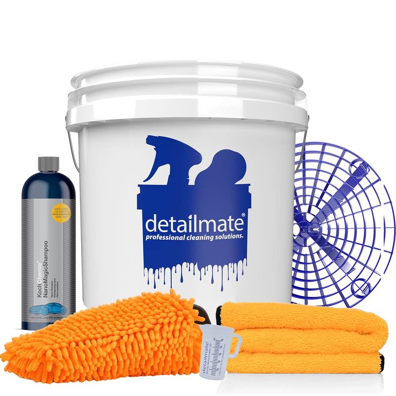 Inserti Secchio Lavaggio Auto Detailmate - Sistema GritGuard Per