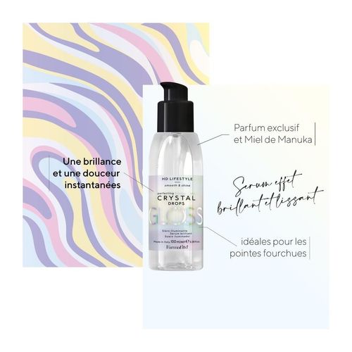 FarmaVita HD LIFESTYLE SMOOTH & SHINE CRYSTAL DROPS GLOSS 100ML