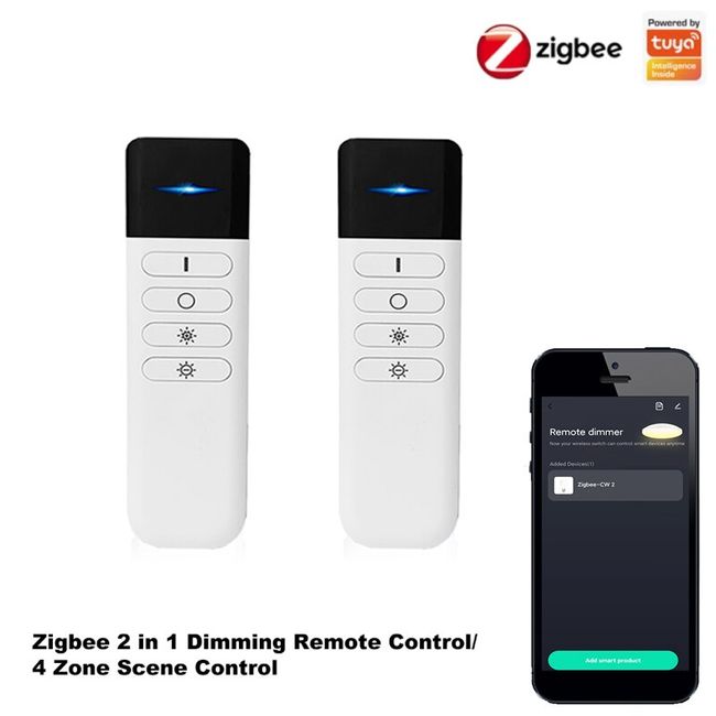 ZigBee 4 Gang Portable Scene Switch Remote