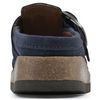 WHITE MOUNTAIN Women's Bueno Mule, Navy/Suede, 5 M