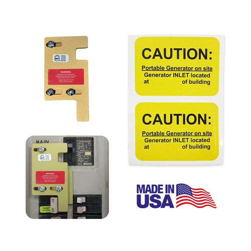 EAT-CH200XA Eaton or Cutler Hammer Generator Interlock Kit Vertical Throw Main 150 or 200 amp Panel Generator Interlock Kit