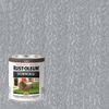Rust-Oleum 7213502 Hammered Metal Finish, Silver, 2 Quarts