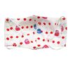 Washable! Japanese pattern, three-dimensional cloth mask, bean squeeze, daruma (white red) (small size)