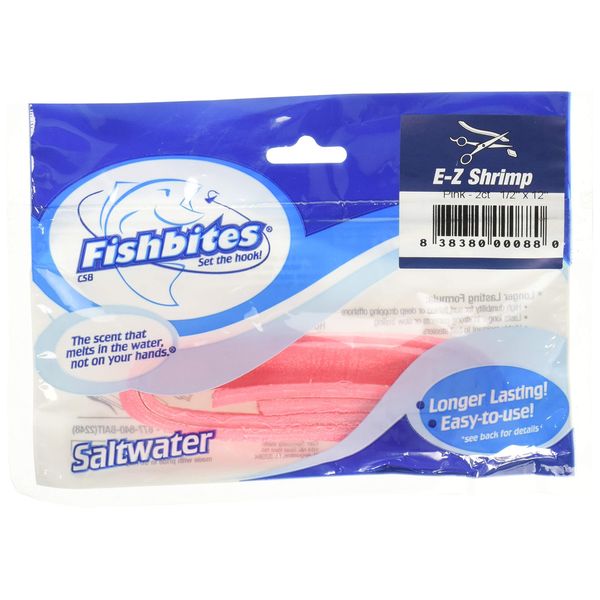 Fishbites E-Z Shrimp - Longer Lasting (Pink)