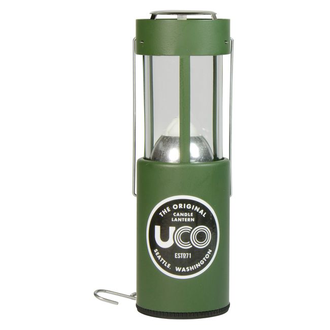 UCO Original Candle Lantern Powder, Powder Coated Green, One Size (L-C-STD - Green)