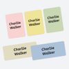 43 x Mixed Pack Personalised Stick On Waterproof Name Labels - Summer Mix