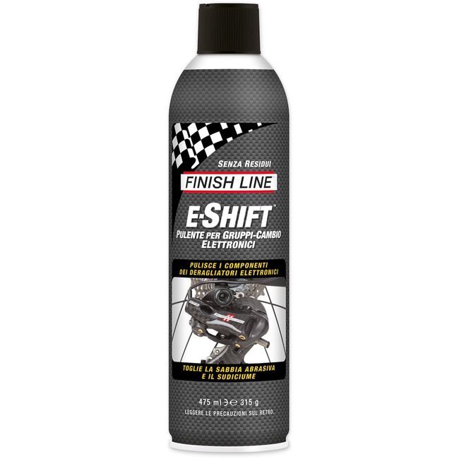 Finish Line E-Shift Electronic Groupset Cleaner Aerosol, 16-Ounce