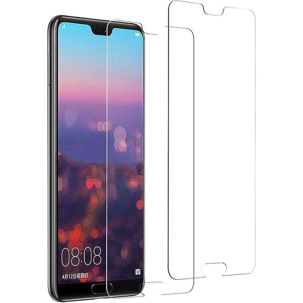 [Set of 2] Huawei P20 Pro Glass Film, Tempered Glass Film, Made in Japan Material, LCD Protective Film, Screen Protection, Glass Cover, Ultra Thin 0.01 inch (0.33 mm), High Transmittance, Fingerprint